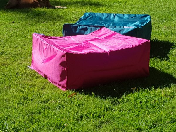 square stool by Outdoor Beanbags